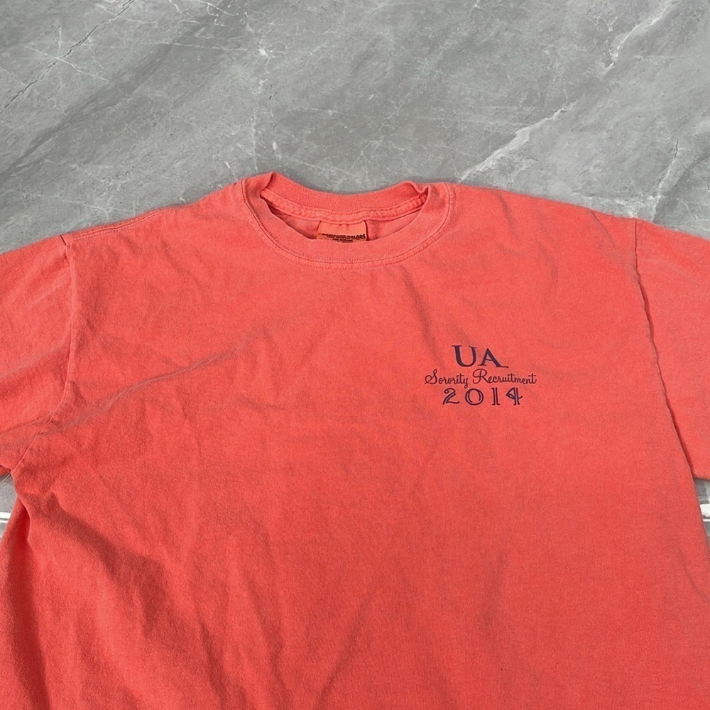 Women's University of Alabama 2014 Sorority Recruitment Comfort Colors Shirt - Picture 2 of 14